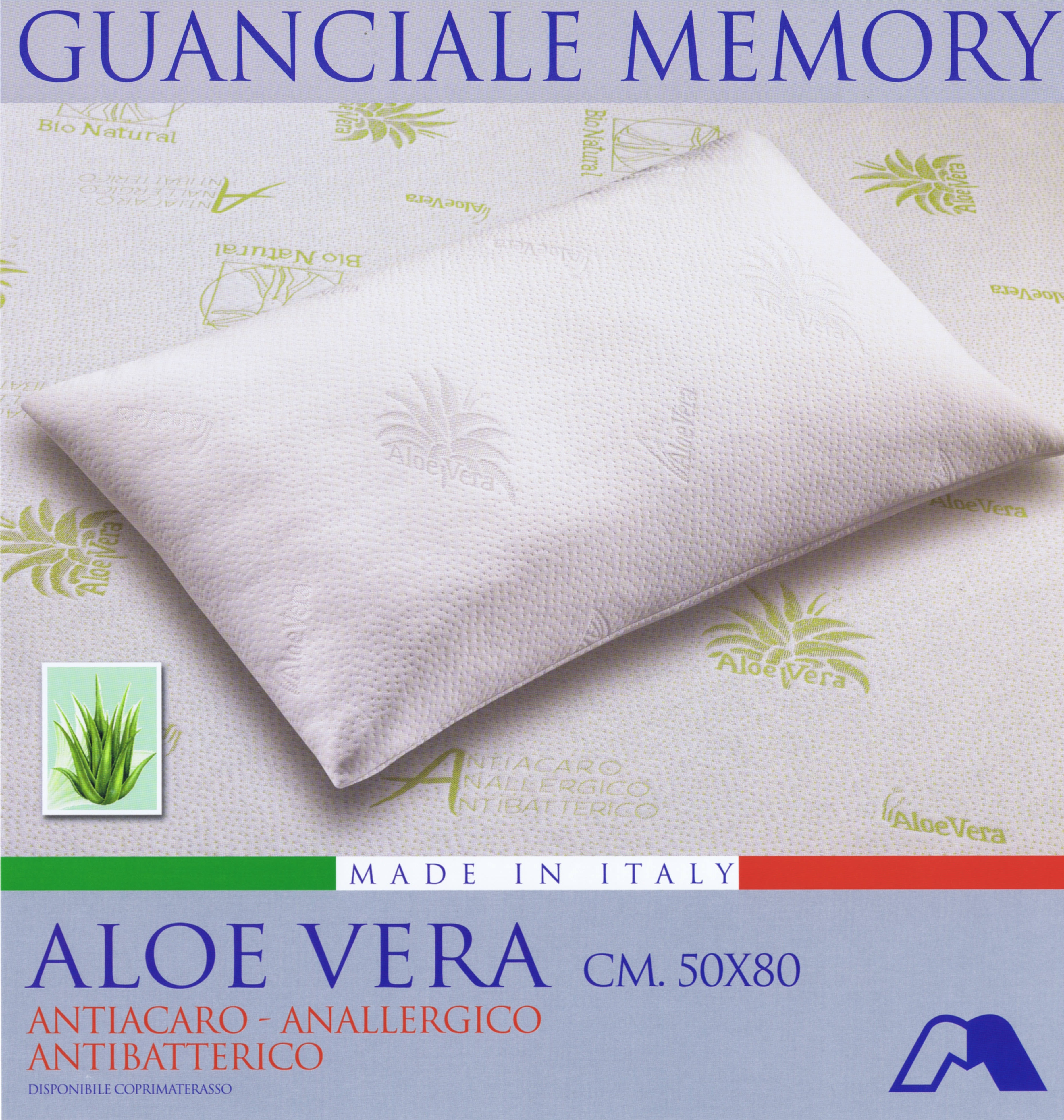 Guanciale Memory con Fodera Aloe Vera Mignani – VS Arredo Casa Shop